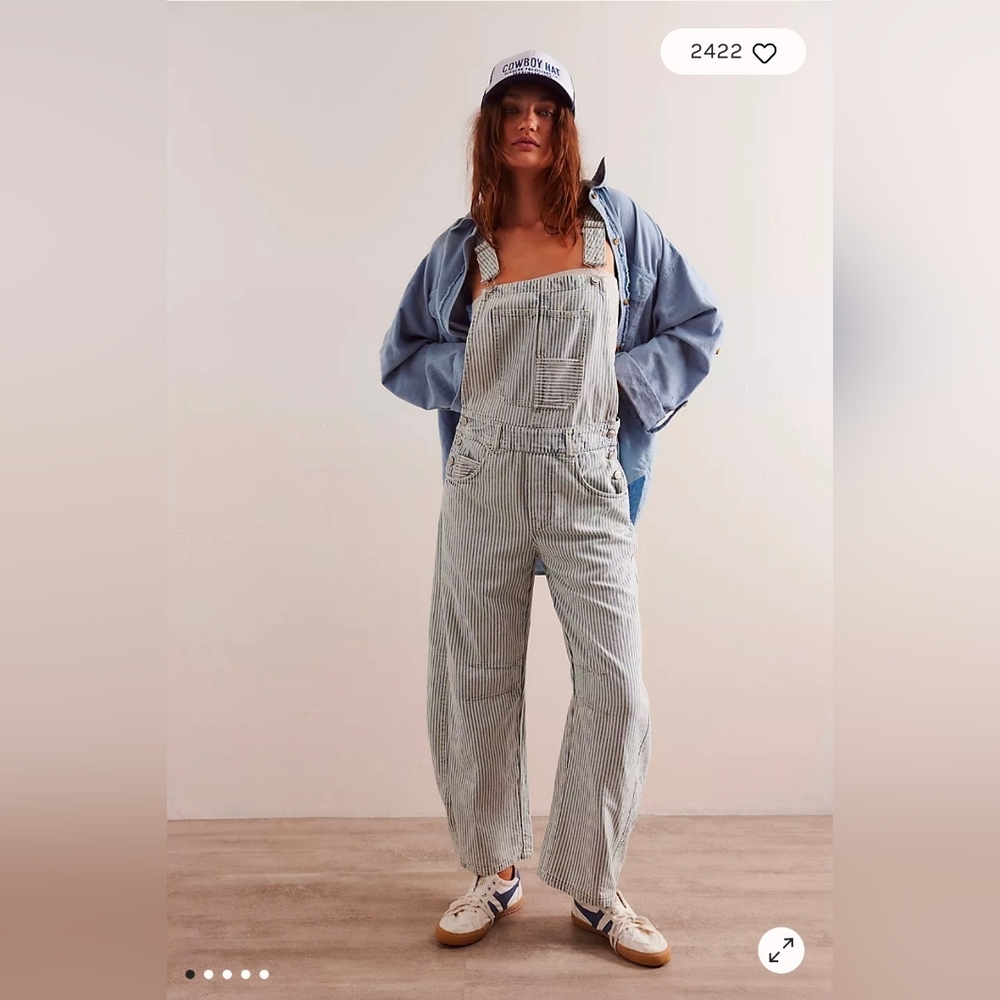 Striped Blue Jumpsuit